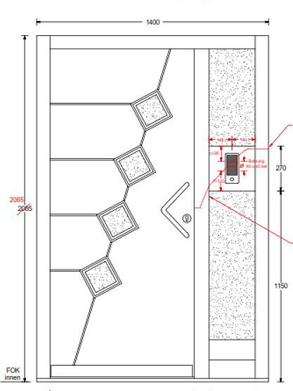 Haustuere-Planung-AutoCAD