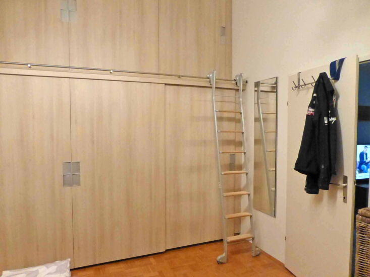 Stauraumlösung Dachgeschoßwohnung